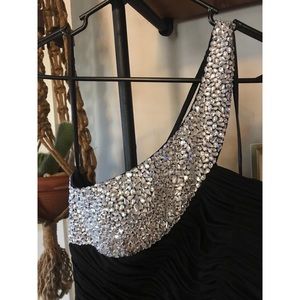One Shoulder Mermaid Gown
